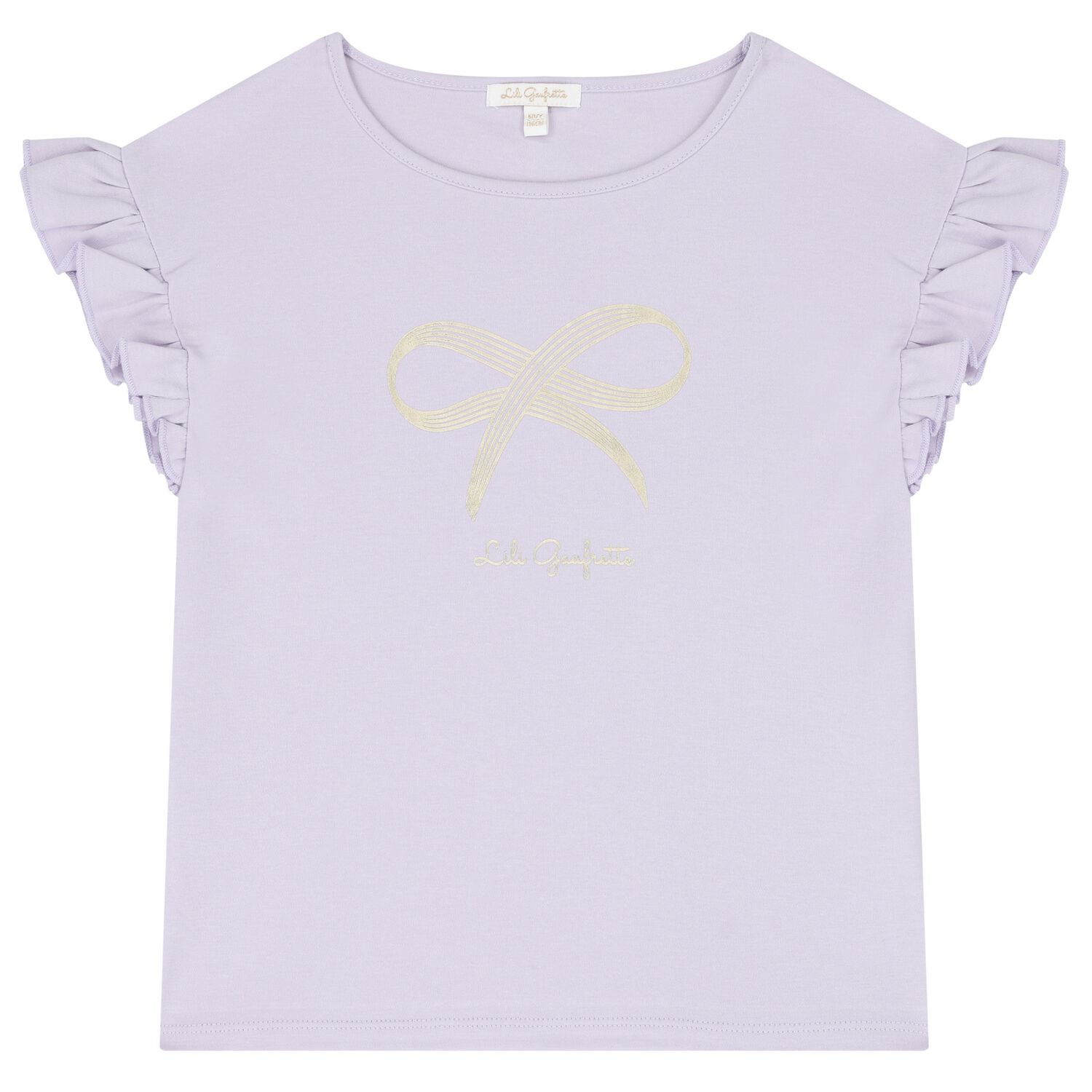 توب بنات مكشكش بفيونكة باللون البنفسجى , 1, hi-res image number null