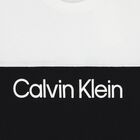 تي شيرت بشعار أبيض وأسود للأولاد, 1, hi-res