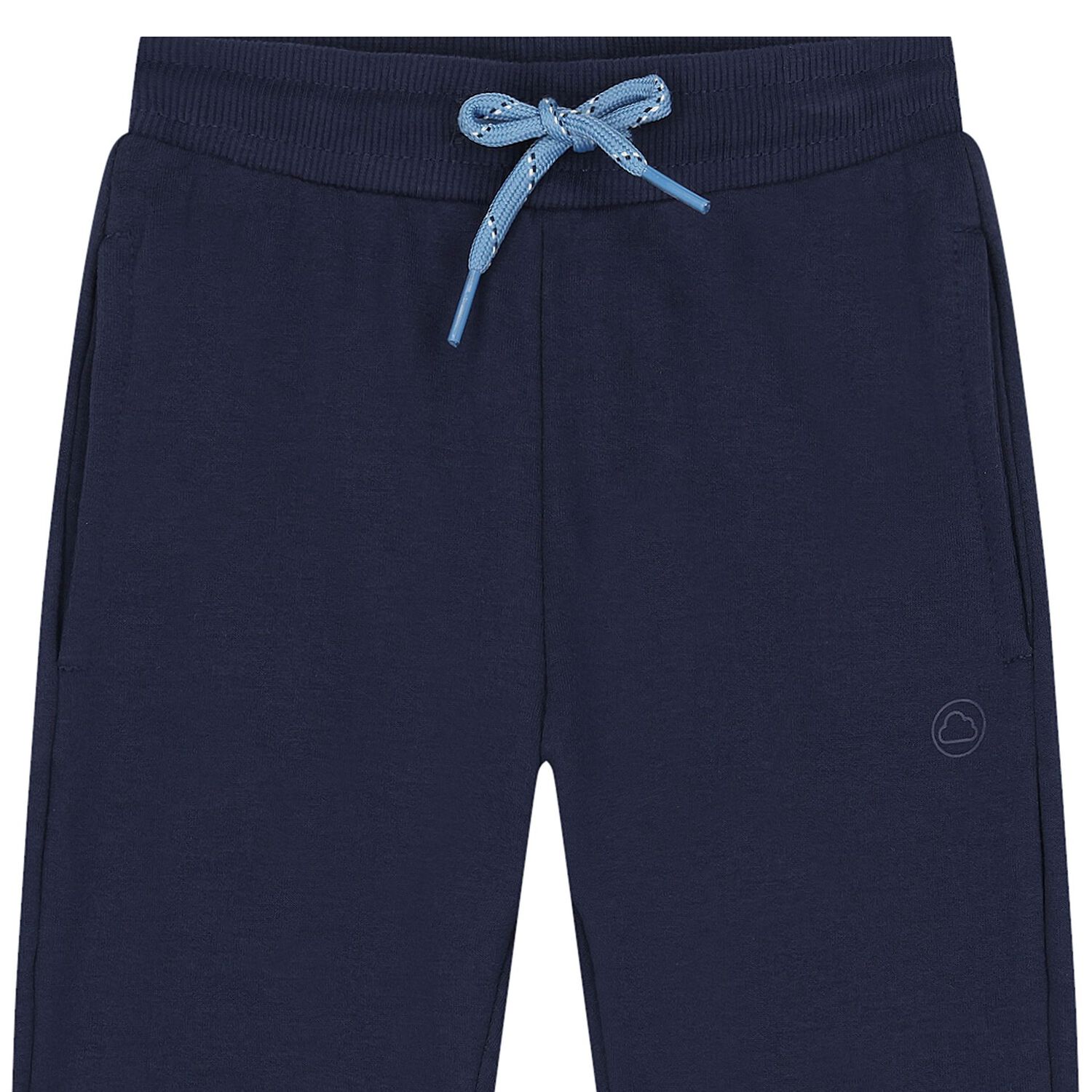 بنطلون رياضى اولاد بالشعار باللون الكحلى, 1, hi-res image number null