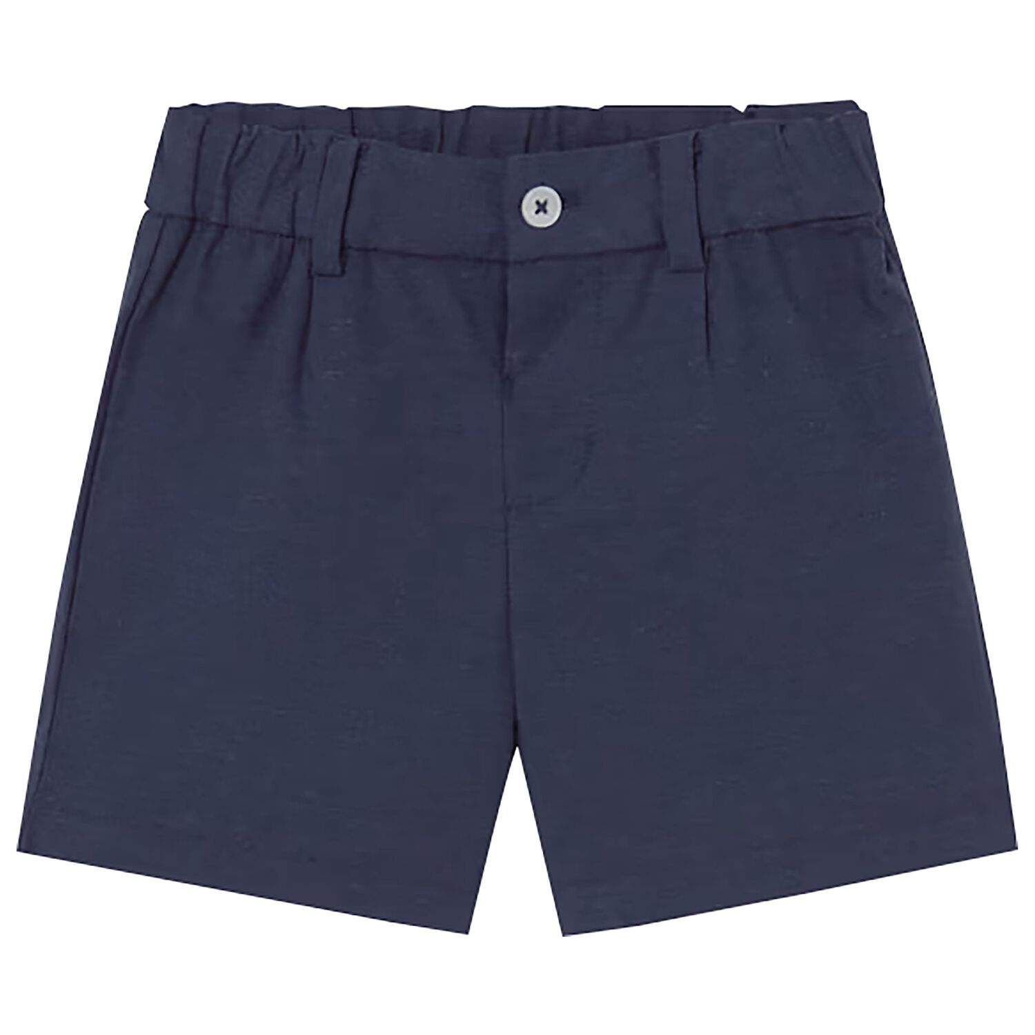 Younger Boys Navy Blue Shorts, 3, hi-res