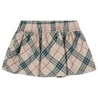 Younger Girls Green & Beige Skirt Set, 1, hi-res