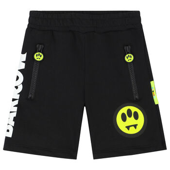 Black Logo Shorts