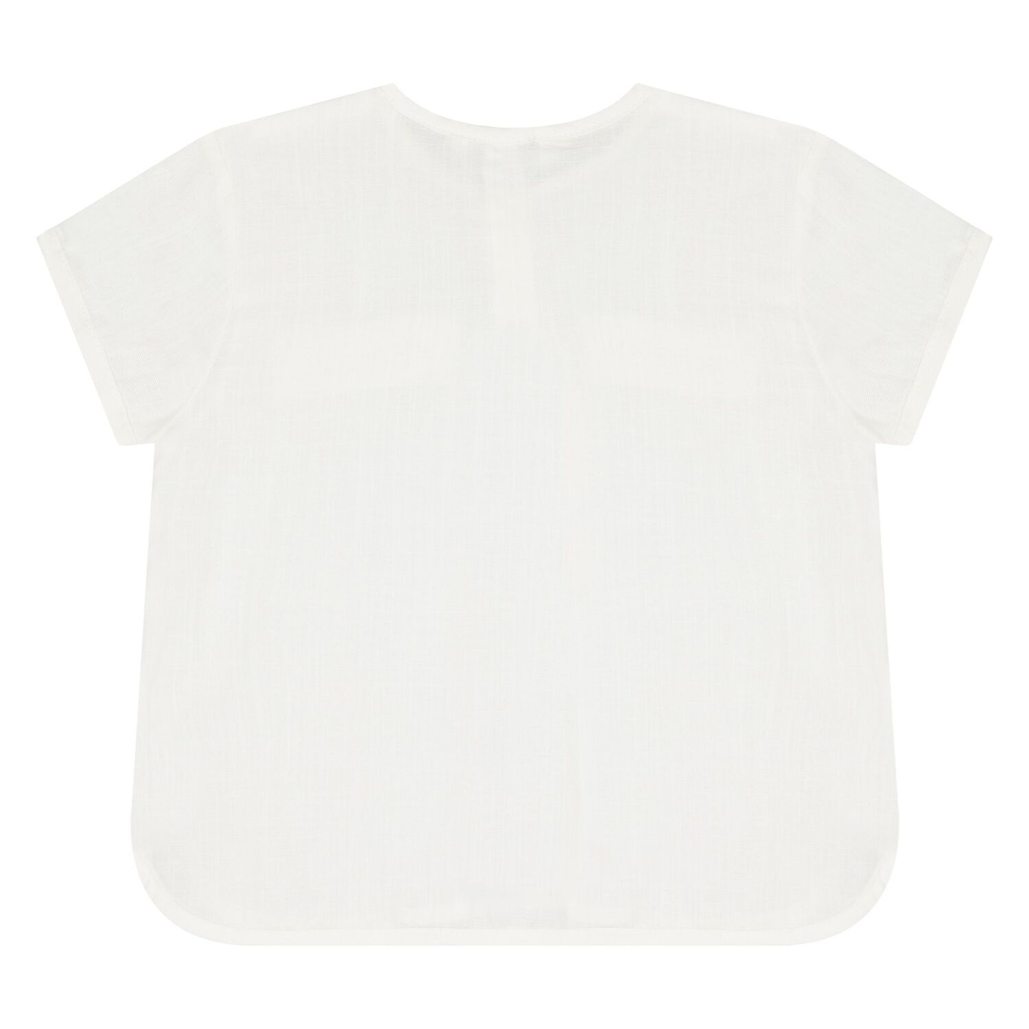 طقم شورت بيج وأبيض للأولاد الصغار, 1, hi-res