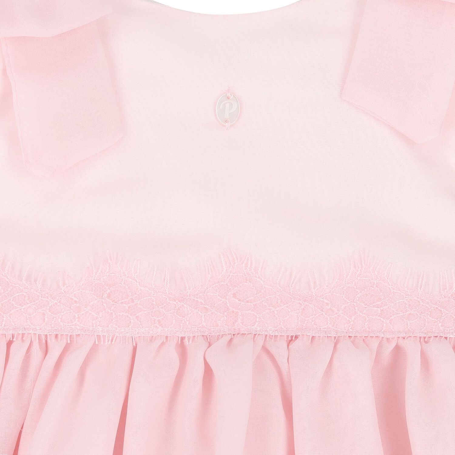 فستان بنات من الشيفون باللون الوردى, 1, hi-res image number null