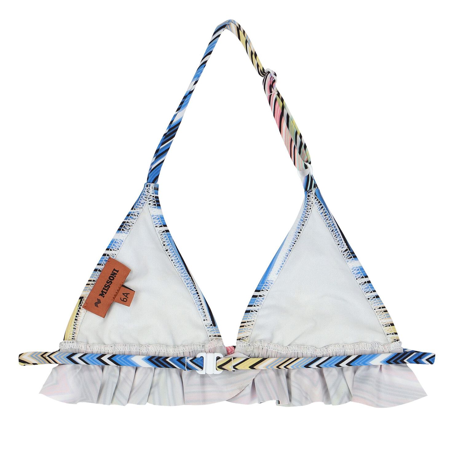 مايوه بنات بيكيني متعرج متعدد الألوان, 1, hi-res