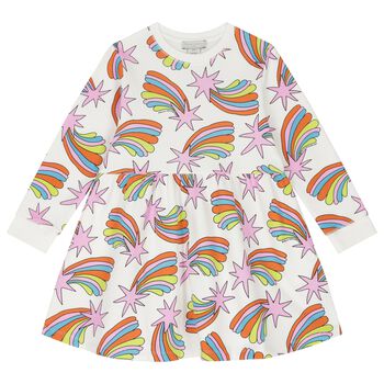 Girls Multi-Colored Shooting Stars Dress
