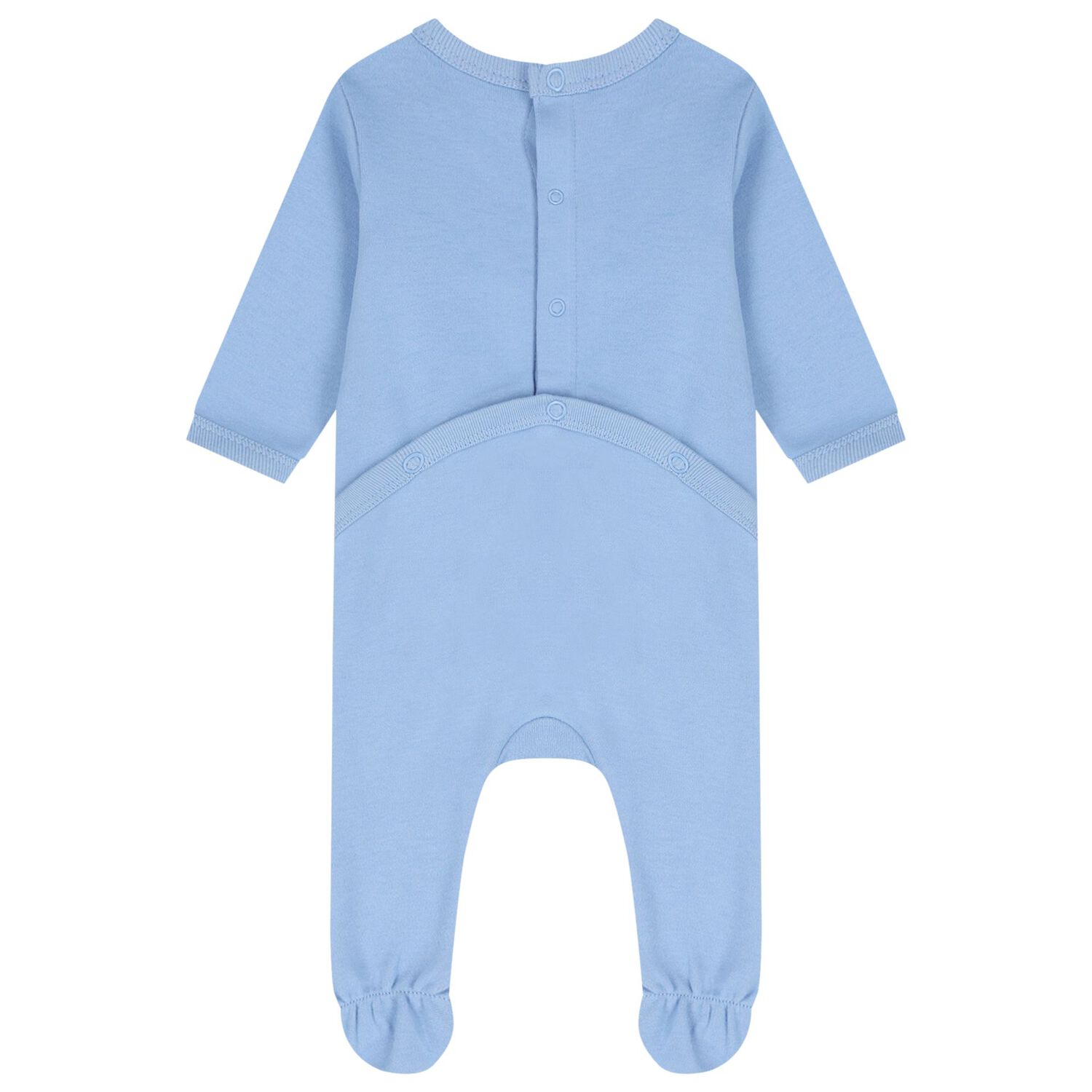 افرول بالشعار باشكال هندسيه باللون الازرق ( 2 قطعه ) , 2, hi-res