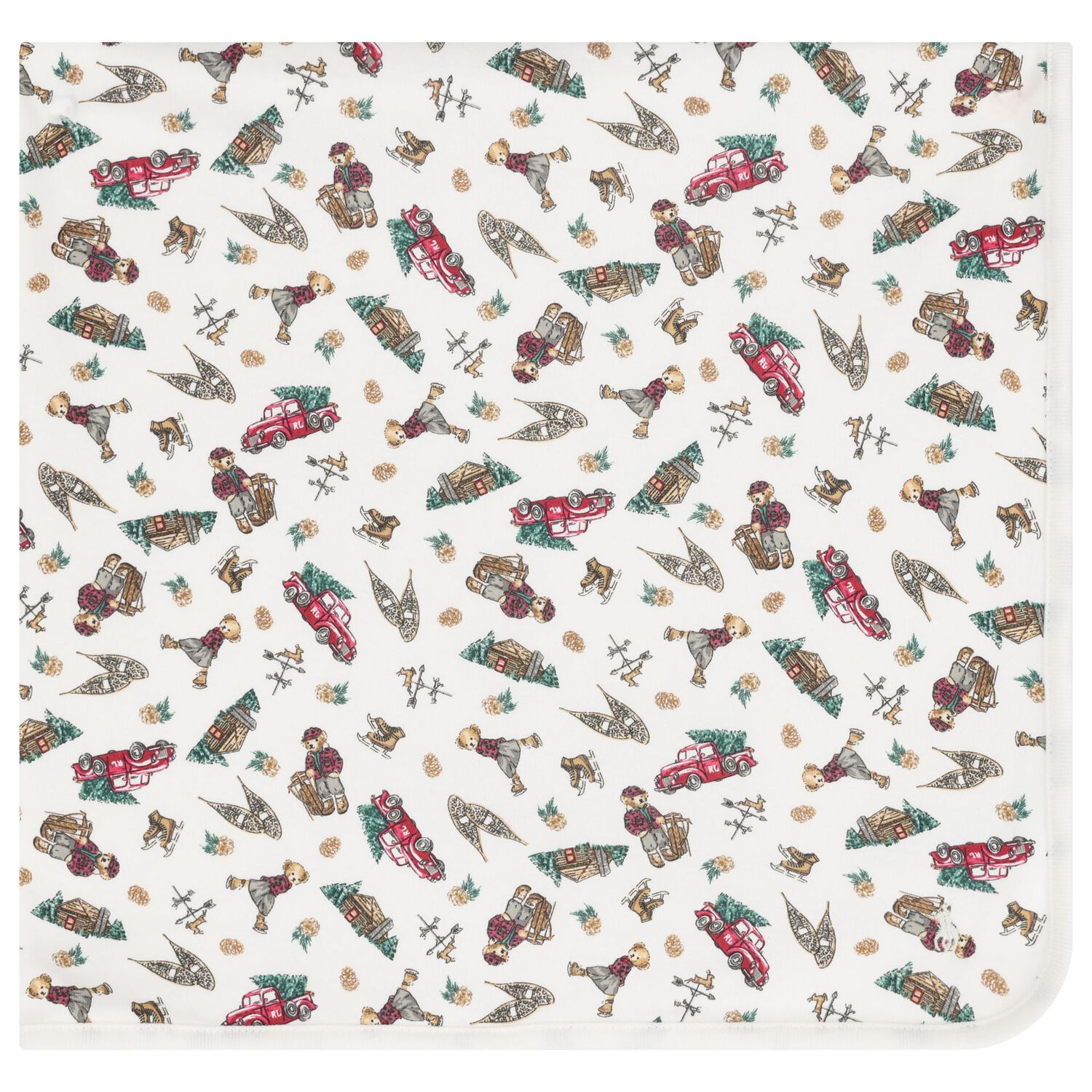 مجموعة هدايا بيبي جرو بولو بير باللون العاجي, 1, hi-res