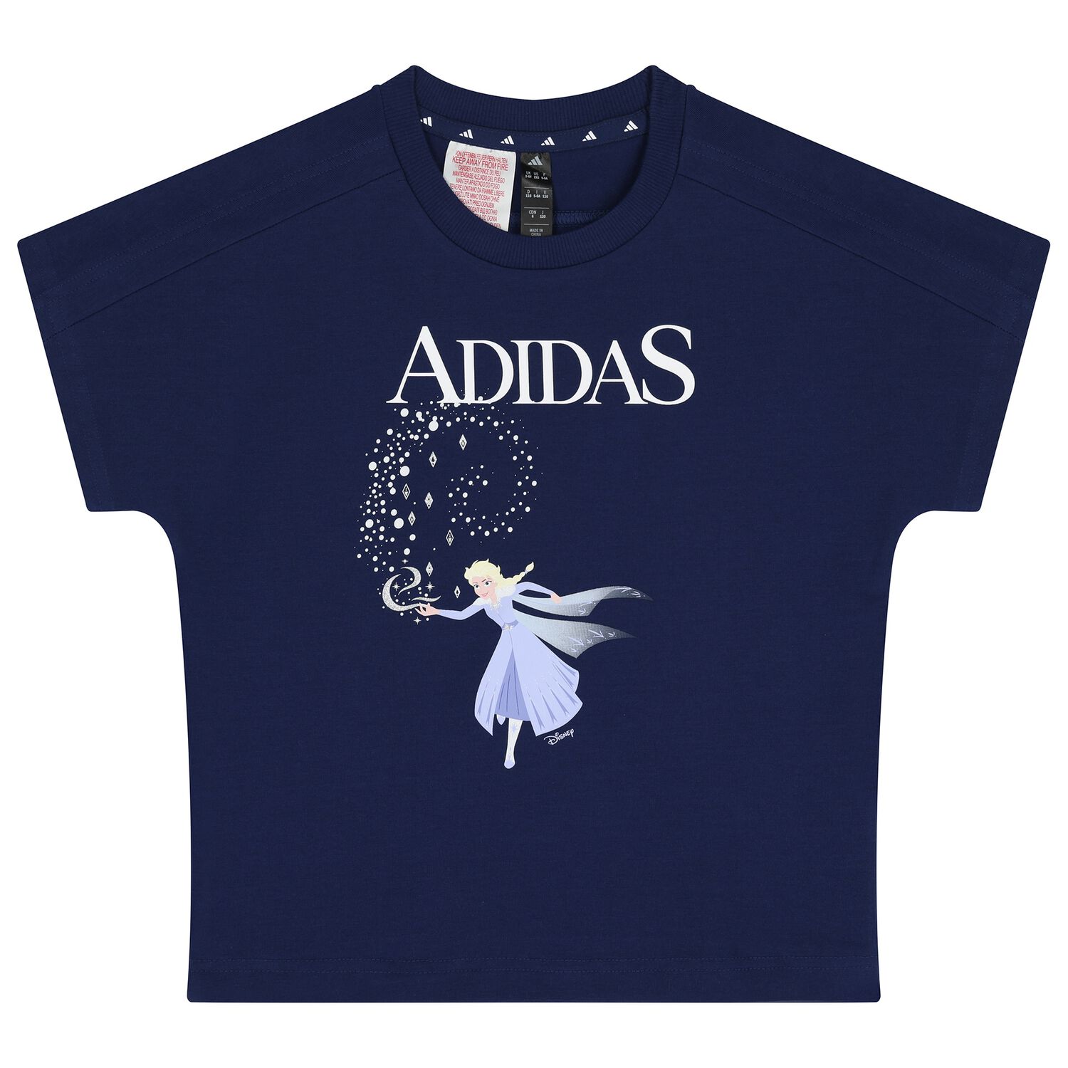 Girls Blue Disney T-Shirt, 1, hi-res