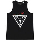 بيجاما بنات بالشعار باللون الاسود, 3, hi-res