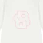 طقم بدلة  بنات رياضية باللون الابيض و الوردى  , 1, hi-res