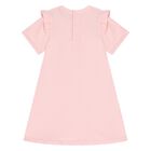 Younger Girls Pink Logo Bag Dress, 3, hi-res