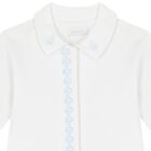 Baby Boys Ivory Babygrow, 1, hi-res