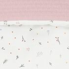 مدس بنات بطبعة الزهور باللون العاجى والوردي, 3, hi-res