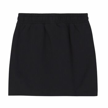 Girls Black Logo Skirt