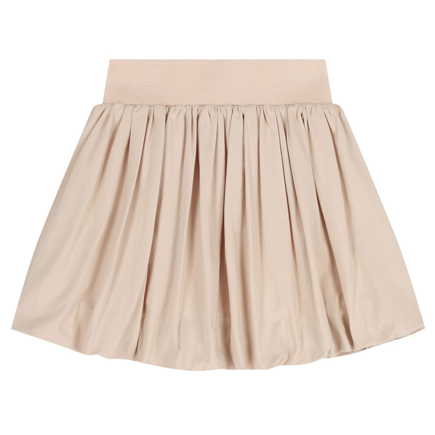 Girls Ivory & Beige Bow Skirt Set, 1, hi-res