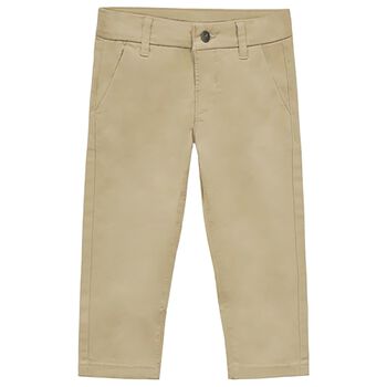 Younger Boys Beige Trousers