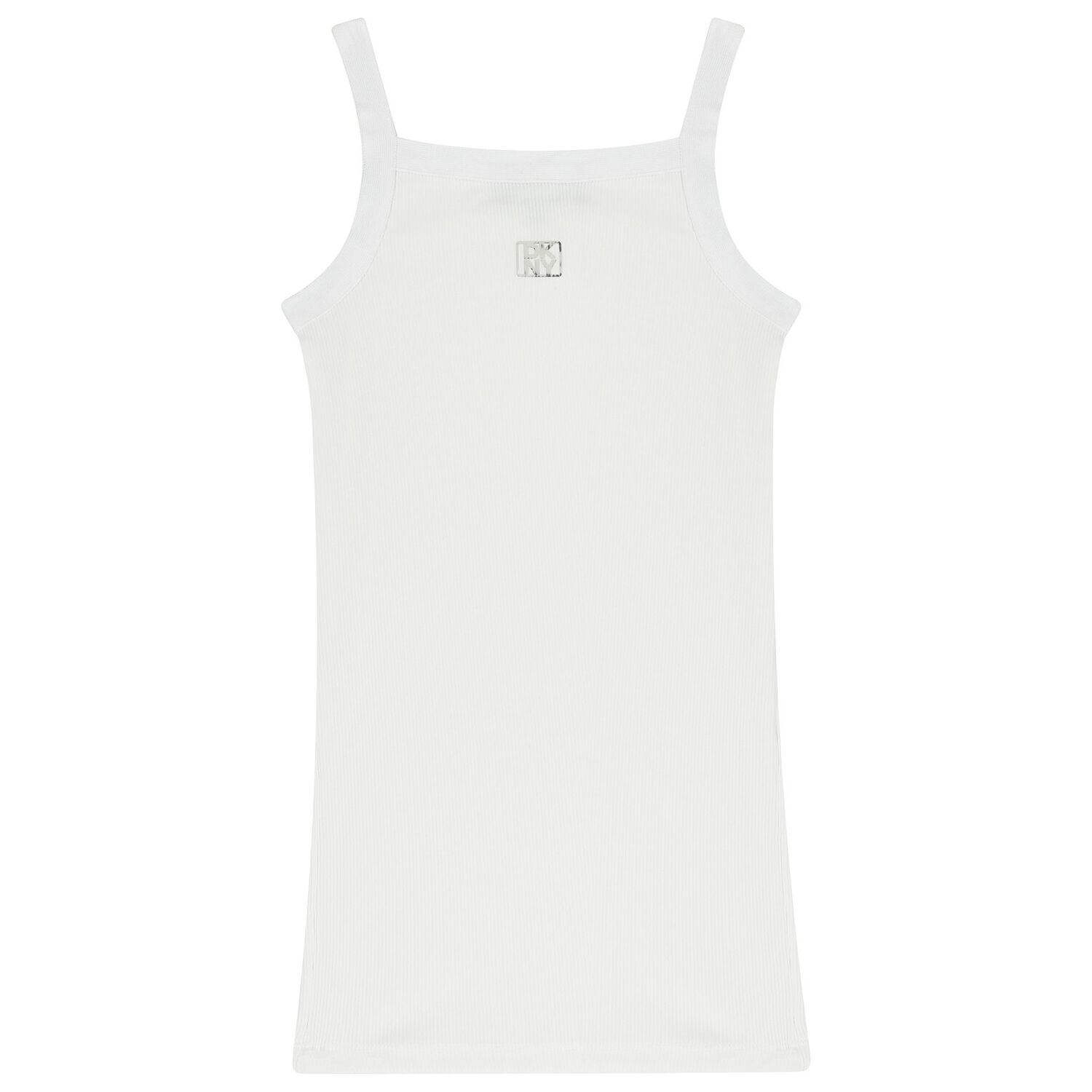 طقم فستان بنات باللون الذهبي والأبيض, 1, hi-res