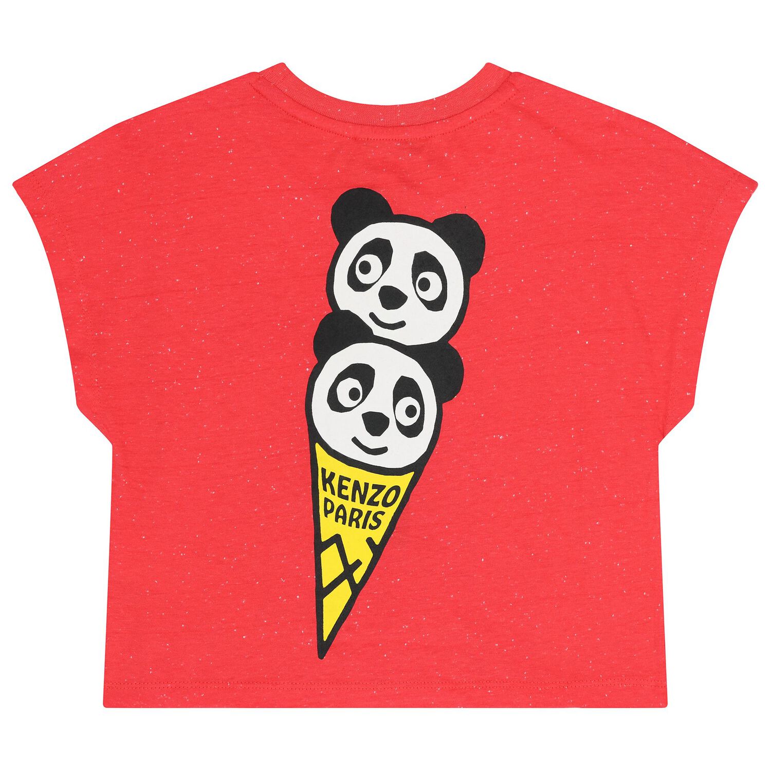 Girls Red Panda Ice Cream Logo T-Shirt, 1, hi-res