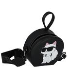 Girls Black Choupette Handbag, 1, hi-res