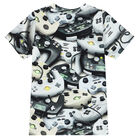 Boys Grey Joystick T-Shirt, 1, hi-res