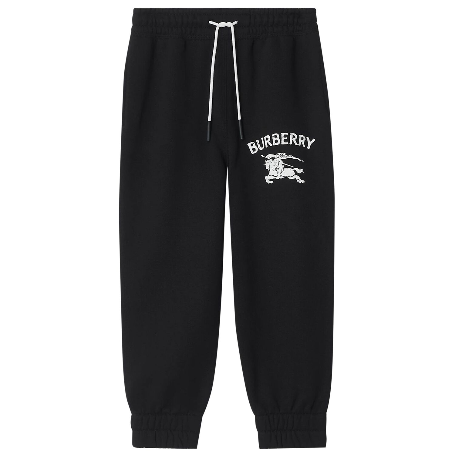 Boys Black EKD Logo Joggers, 1, hi-res