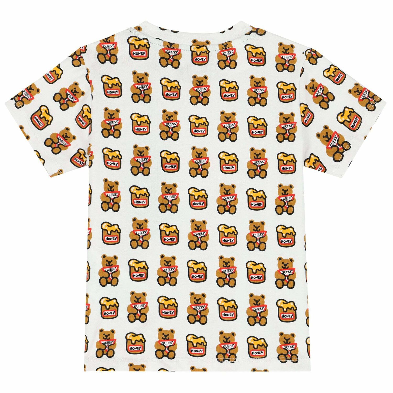 تيشيرت بالشعار باللون الابيض للاولاد, 1, hi-res