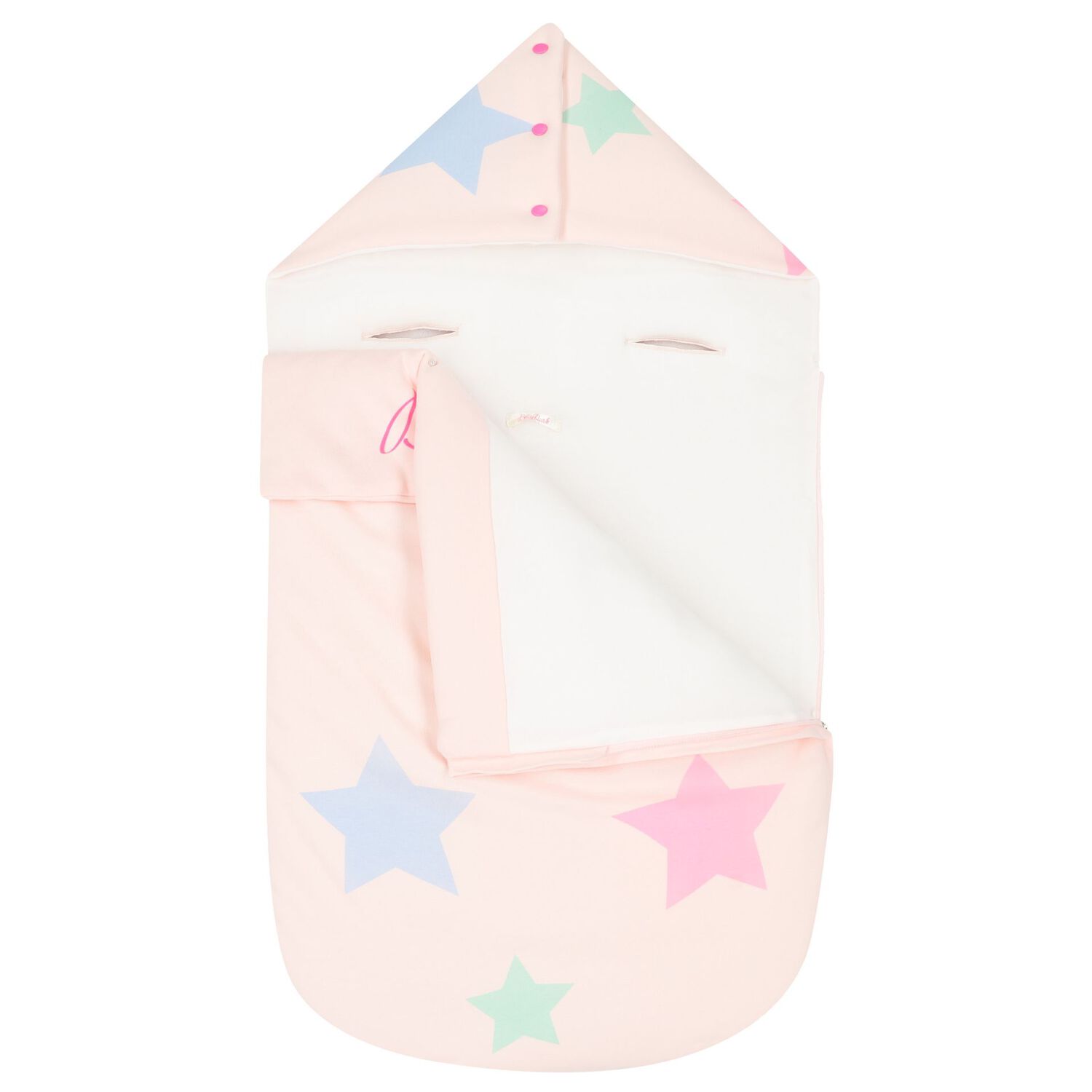 مدس بنات بطبعة نجم  باللون الوردى, 1, hi-res