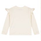 Younger Girls Ivory & Black Leggings Set, 1, hi-res