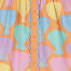 Girls Orange Shell Dress, 1, hi-res