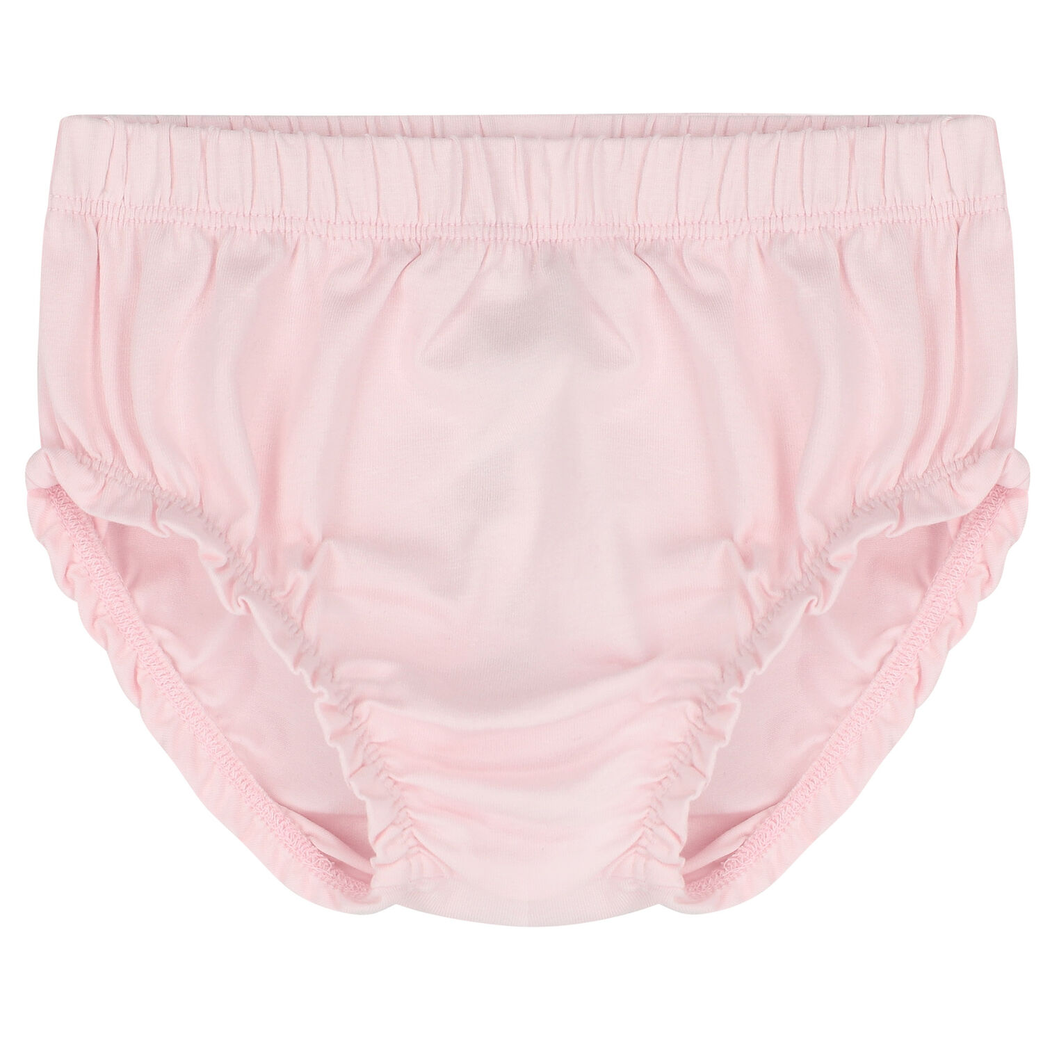 طقم فستان بنات بالشعار باللون الأبيض والزهري, 1, hi-res