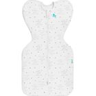 White & Grey Logo Baby Swaddle Up, 1, hi-res