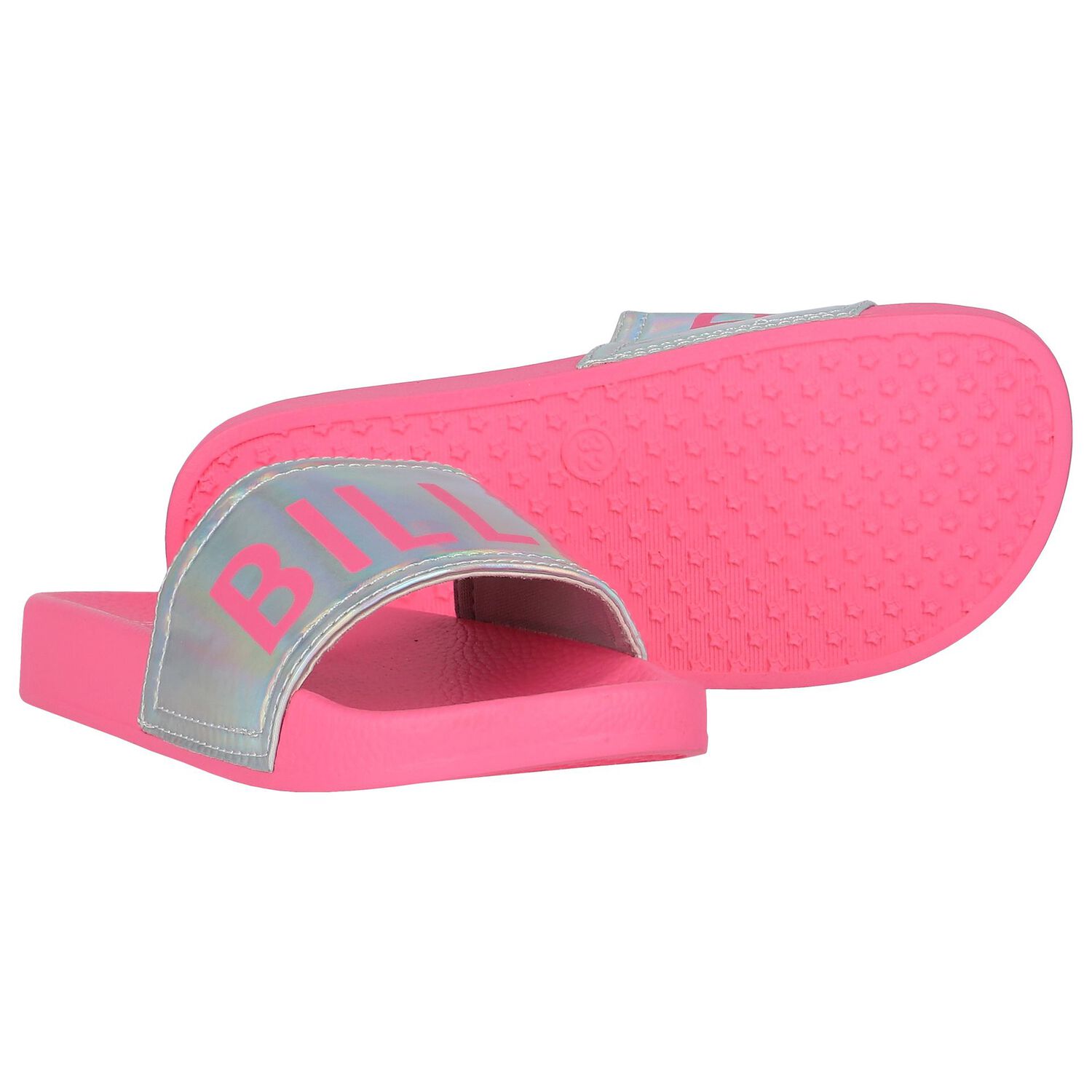 Girls Pink Logo Sliders, 1, hi-res image number null
