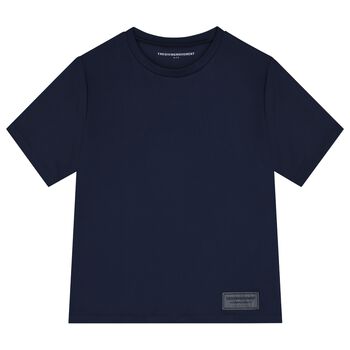 Navy Blue Logo Softskin T-Shirt