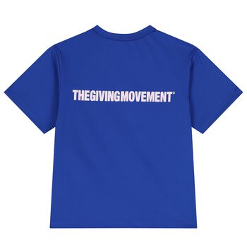 تي شيرت أزرق ناعم بقصّة عادية, 2 تي شيرت أزرق ناعم بقصّة عادية