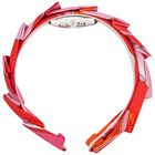 Girls Pink & Red Headband, 2, hi-res