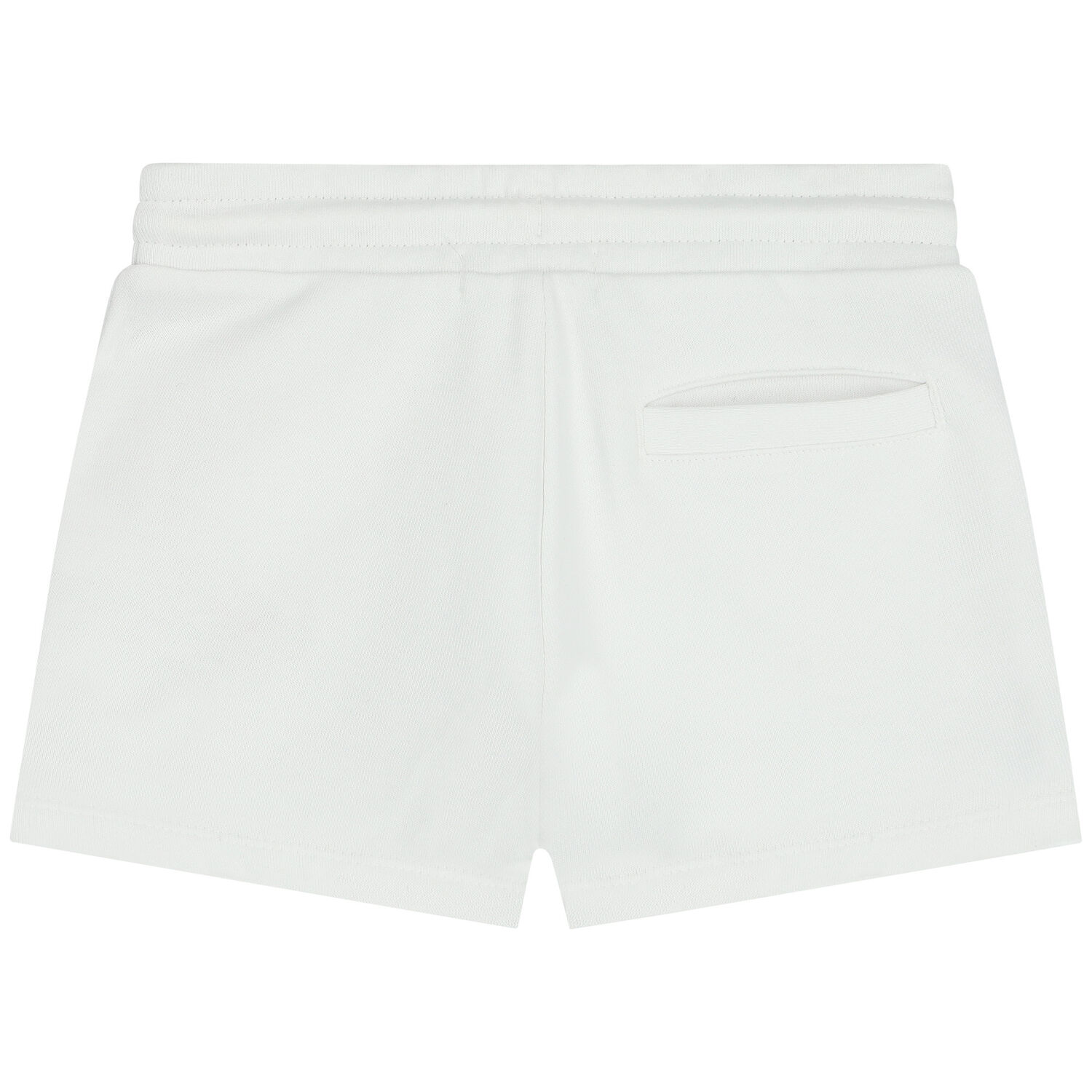 Girls White Logo Shorts, 1, hi-res image number null