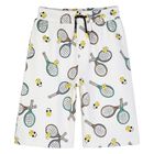 Boys White Disney Shorts, 1, hi-res