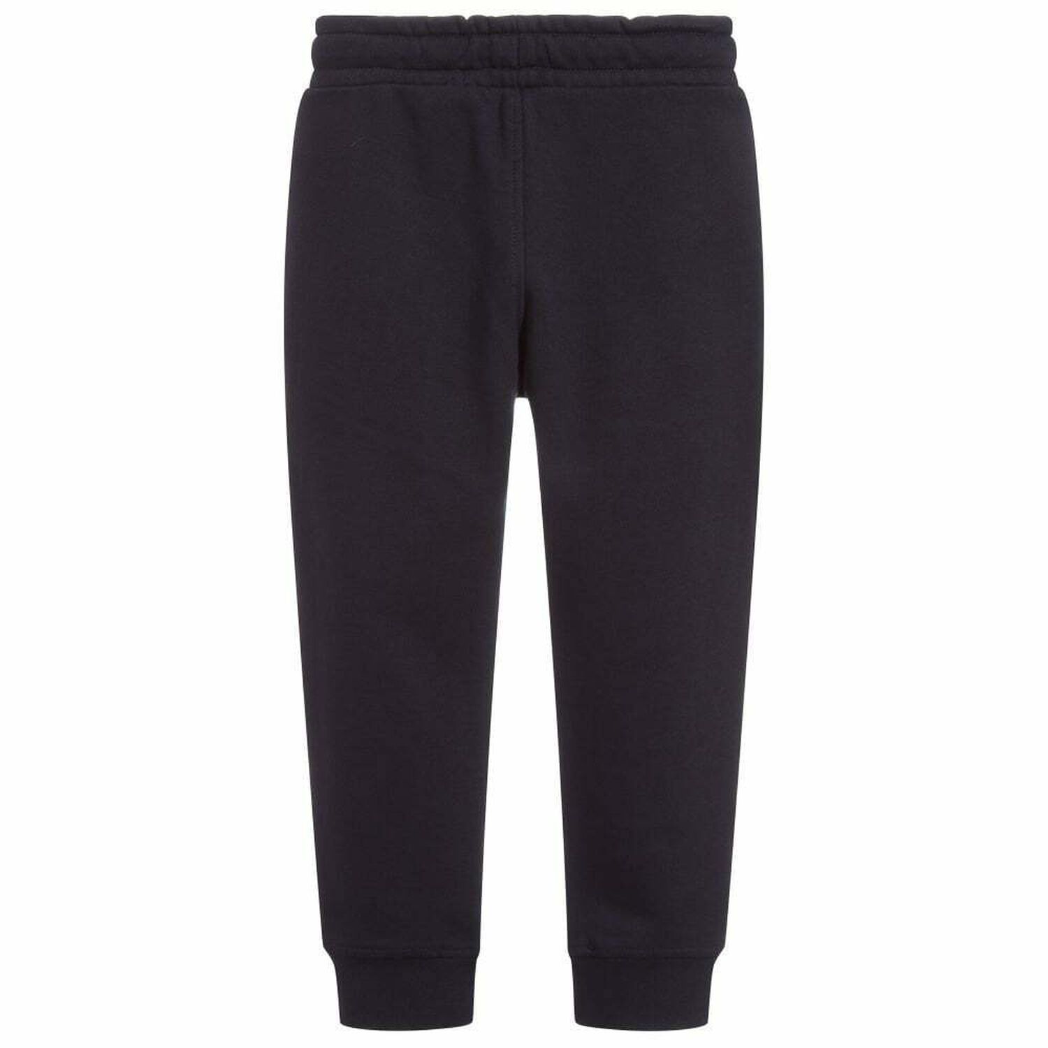 Boys Navy Logo Joggers, 1, hi-res