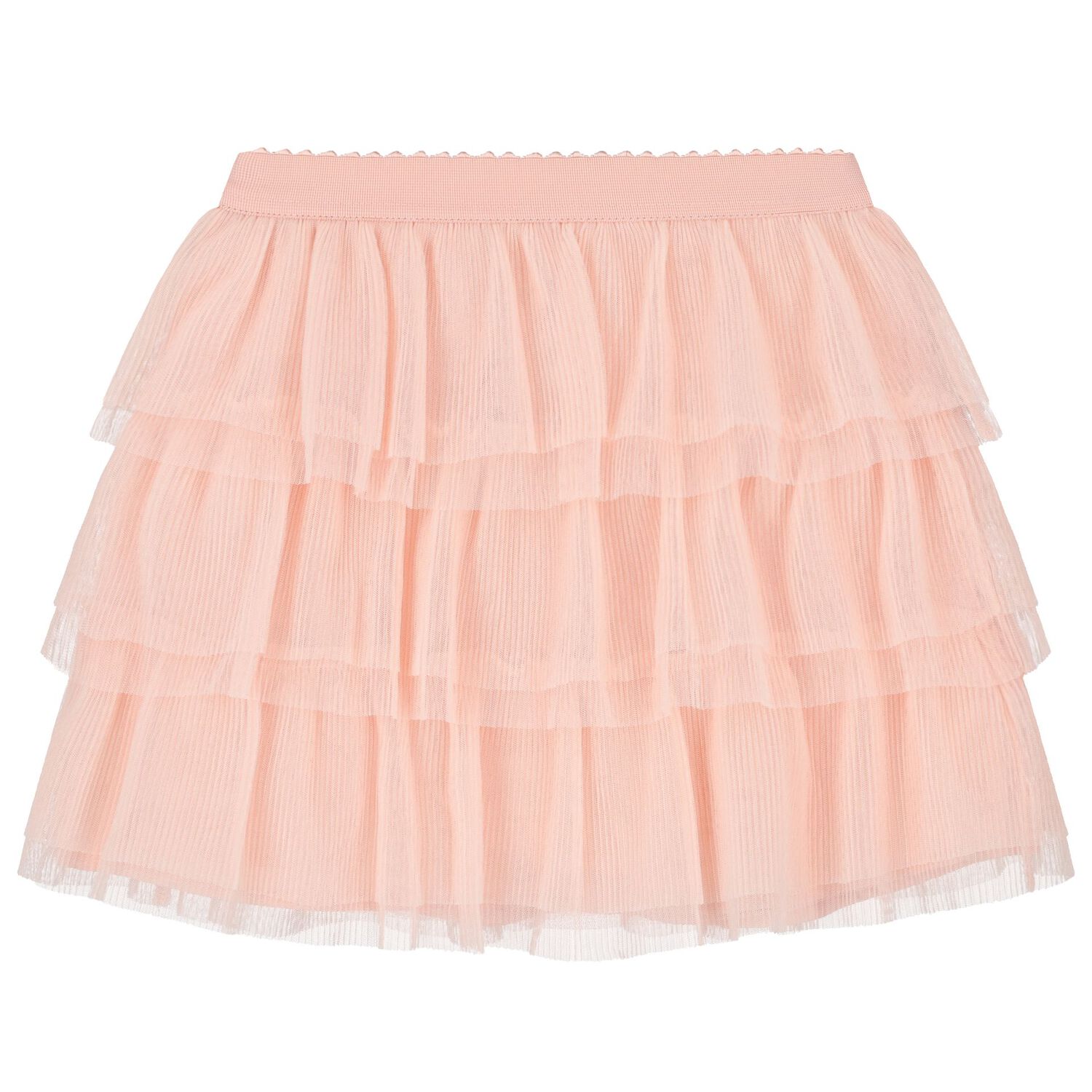 Girls Pink Tulle Skirt, 1, hi-res