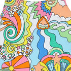 Girls Multi-Colored Swimsuit, 1, hi-res