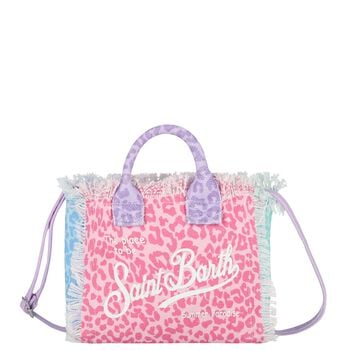 Girls Multi-Coloured Vanity Leopard Mini Handbag ( 22cm )