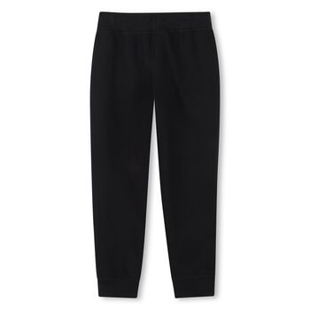 Boys Black Logo Joggers