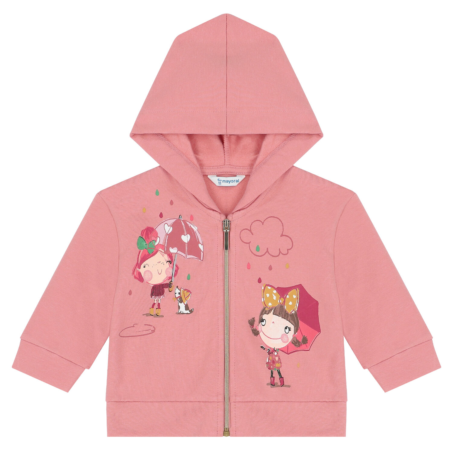 Younger Girls Pink 3-Piece Tracksuit, 1, hi-res image number null