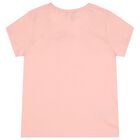 Girls Pink Flower T-Shirt, 4, hi-res