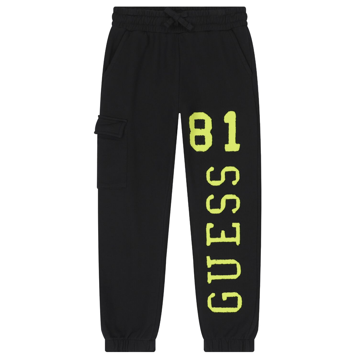 Boys Black Logo Joggers, 1, hi-res image number null
