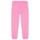 Girls Pink Embellished Logo Joggers, 2, hi-res