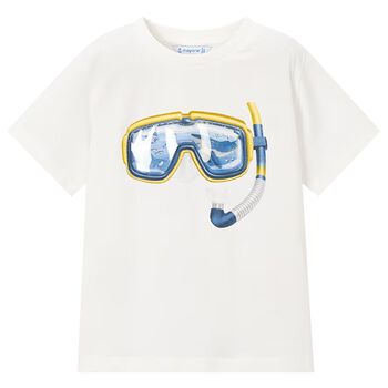 Boys Ivory Goggles T-Shirt