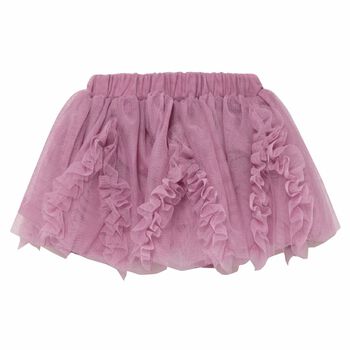 Younger Girls Pink Tulle Skirt