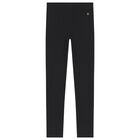 Girls Grey Logo Leggings, 1, hi-res